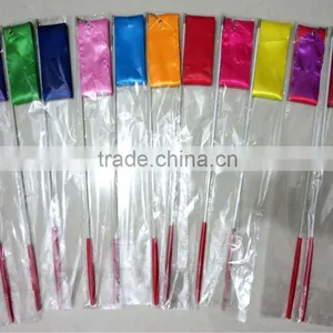Chinese Gymnastic Gym Streamer Twirling Baton Rod Rhythmic Dance Ribbon thumbnail-4