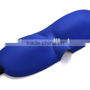 2015 Hot Selling 3D Eye Shade Adjustable Washable Blindfold Deep Eye Socket Sleeping Traveling Cover Eye Mask thumbnail-3