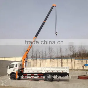 6.3ton Crane With Straight Arms, SQ6.3S3, Hydraulic Crane on Truck. thumbnail-6