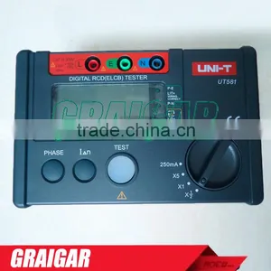Uni-t Leakage Protection Switch Tester UT581 RCD Measurement Leakage Circuit Breaker AUTO RAMP Function thumbnail-1