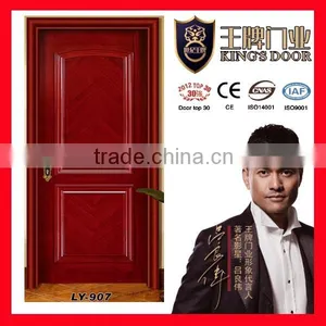 Solid Wooden Door With Technical Wood Veneer With Good Painting thumbnail-1