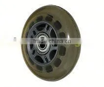 Light Duty Top Polyurethane(PU) Round Hole Caster Roller Bearing thumbnail-1
