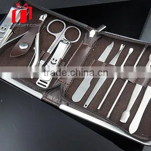 Promotional Gifts Pink Apple Shape 9pcs Manicure Set thumbnail-1
