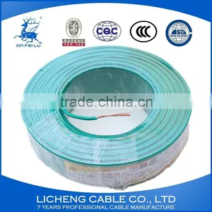 Hot Sale China Manufacturer Green House Wiring Copper Core PVC Insulated Flexible Wire and Cable -BVR(4mm2) thumbnail-5