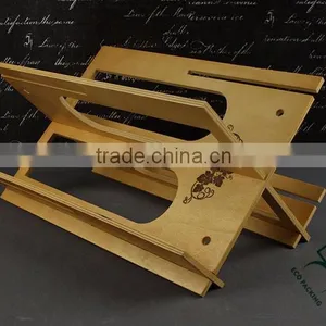 2015 New Product! Unique Not Closed Multi Function Wooden Wine Box thumbnail-3