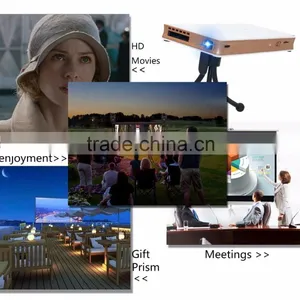 2016 High Quality Mini Projectors P8 With Buletooth Android Smart tv Box Projectors thumbnail-6