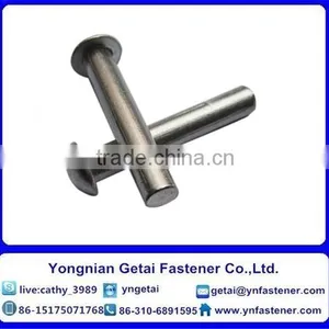 Stainless Steel Semi-tubular Countersunk Head Rivets DIN 6792 thumbnail-4