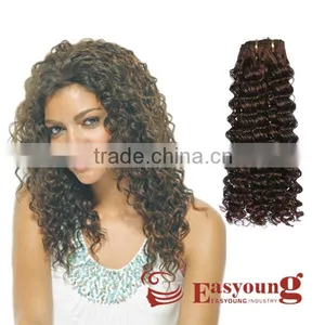 High Quality Synthetic Afro Curly Hair Weaving for Braiding, Hair Weft thumbnail-1