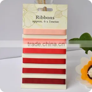 Polyester Ribbon, Grosgrain Ribbon , Ribbon Sets, Scrapbooking Ribbon, Ribbon for Bowing thumbnail-1