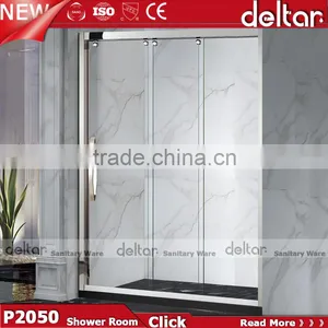China Suppliers 3doors Sliding Shower Door / Shower Enclosure Cubicle / Portable Cabins for Sale Online Shopping thumbnail-1