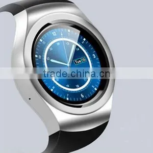 2016 New Product Smart Watch Android/IOS Digital-watch Bluetooth Reloj Inteligente SIM Round Heart Rate Monitor Watch Clock thumbnail-3