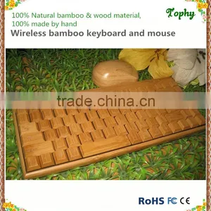 Thai Layout Keyboard Wireless Bamboo Keyboard and Mouse Sets With Cheap Price for Sales thumbnail-3