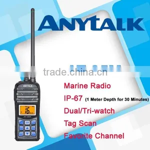 AT-35M IP67 Waterproof Marine Two Way Radio thumbnail-1