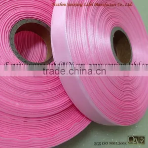 High Quality Polyester Satin Ribbon, Label Fabric for Underwear Labels thumbnail-1