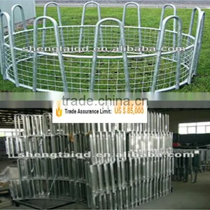 Galvanized Steel Cattle Feeder thumbnail-1