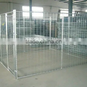 Galvanized Big Outdoor Dog Cage thumbnail-5