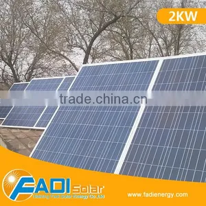 2KW Off Grid Solar Power System, Solar Kit System for Portable Generator System (FD-OFF/PSS-2KW) thumbnail-1