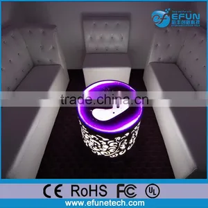 Wholesale Gloss Party Coffee Table,led Lava Colorful Liquid Bar Table thumbnail-1