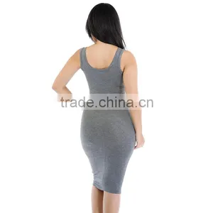 Bonvatt Europe and the United States Sexy Dress Strappy White V-neck Backless Nightclub Dress Skirt thumbnail-3