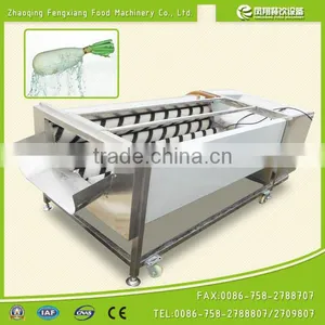 Commercial Turnip Fruit Vegetable Washing and Peeling Potato Ginger Washer and Peeler Machine thumbnail-1