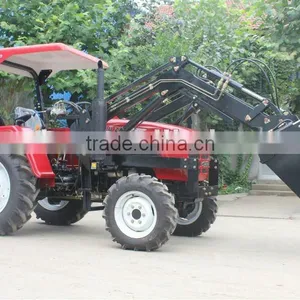 Garden/mini Tractor With Front End Loader, LZ354,35HP, 4WD Fit With TZ03D 4in1 Front End Loader thumbnail-1