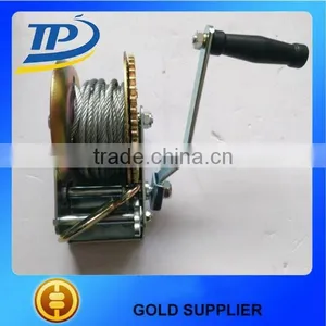China Supplier Small Cable Winch Drum Hand Winch Cable Hand Cable Drum Winch thumbnail-3