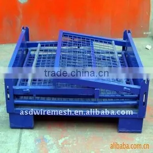 Storage Foldable Wire Mesh Container thumbnail-1