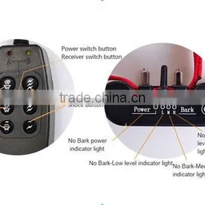 1000m Remote Control Dog Training Collar With No Bark Dual Function thumbnail-3