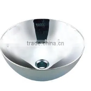 BS-016 Round and Oval Concrete Basin 385X385X155MM thumbnail-1
