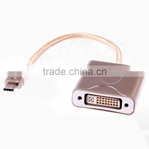 NEW USB-C Type C USB 3.1 Male to DVI 1080P Monitor Adapter Cable for Macbook thumbnail-4
