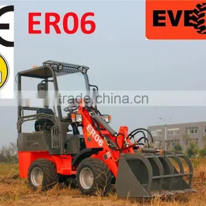 EVERUN Brand ER06 CE Winterdiesnst Hoflader Mit Schneeschild/Schneepflug thumbnail-5