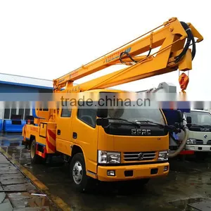 DFAC Hubei 14m Hydrauli Aerial Cage thumbnail-2