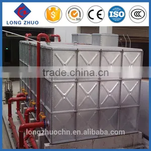 Large Volume Hot Dip Galvanized Steel Water Tank thumbnail-6
