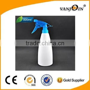 Glass Cleaning Detergent Packaging 16oz HDPE Bottle With Blue Trigger Sprayer thumbnail-2