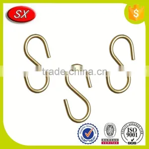 Custom Metal Small/large Solid Brass S Hook thumbnail-1