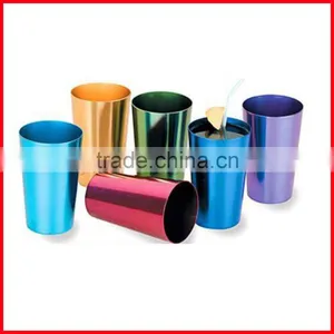 Retro Aluminum Tumblers Non Breakable Cups Set thumbnail-4
