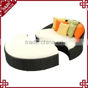 Outdoor Patio Furniture Rattan Handcraft Modern Leisure Outdoor Daybed thumbnail-2