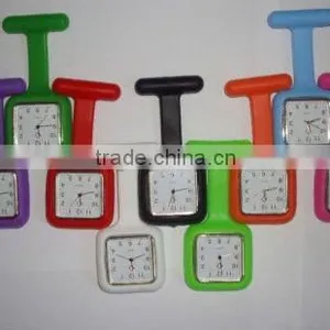 Free Sample Unique Square Silicone Nurse Watch thumbnail-1