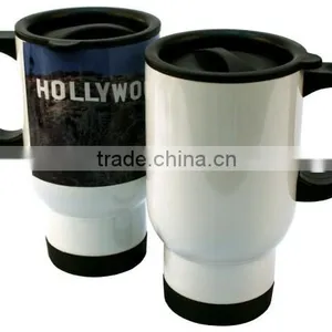 Stainless Steel Travel Mug Sublimation DIY Mug Large Size Drinking Mugs thumbnail-2