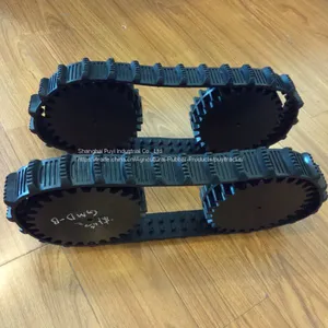 Small Rubber Track With Wheel for Robot GMD-B thumbnail-1