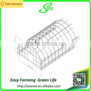Single Span Film Green Houses for Agriculture thumbnail-5