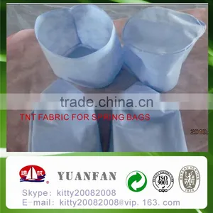 TNT High Strength of pp S /SS Non Woven Fabric For Spring Bags thumbnail-1