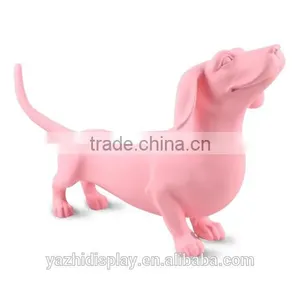 Hot Sale Cute Dog Mannequins Pink for Window Display thumbnail-1