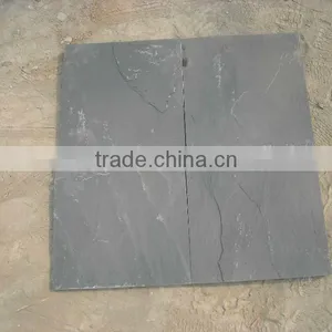 Black Slate Floor Tile 30*30 Low Price Natural Split thumbnail-2