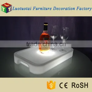 Disco and Night Club Use 16 Color Changed Led Bar Wine Tray With Remote Cotrol thumbnail-1