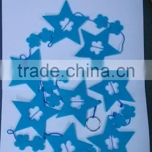 Birthday Party Wedding Star Shaped Felt Garland thumbnail-2