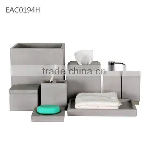 Classical Pattern Concrete/cement Bathroom Accessories Sets,best Selling China Bathroom Accessories thumbnail-1