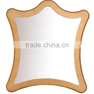 New Decorative Glass Mirror With Stainless Steel Frame thumbnail-4