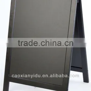 Wooden Chalkboard and Dry Erase Easels A-frame Banner Display Stand POP Promotional Board A-frame Banner Stand thumbnail-1