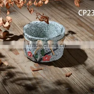 2016 Decorative Garden Cement Flower Pot thumbnail-3